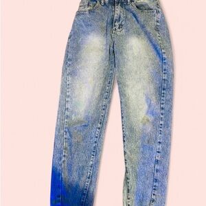 Blue Ombre Denim Jeans